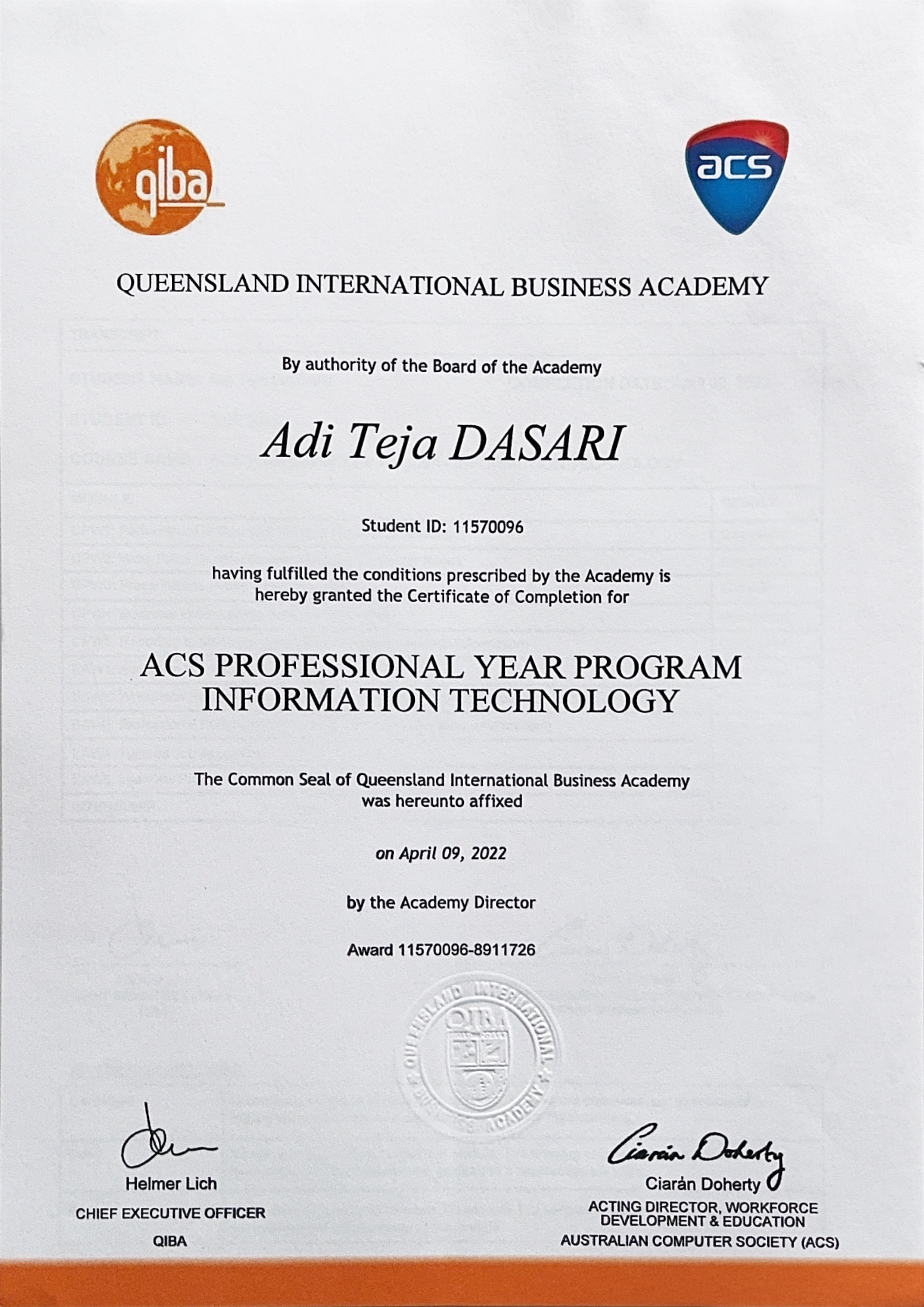 ICT Professional